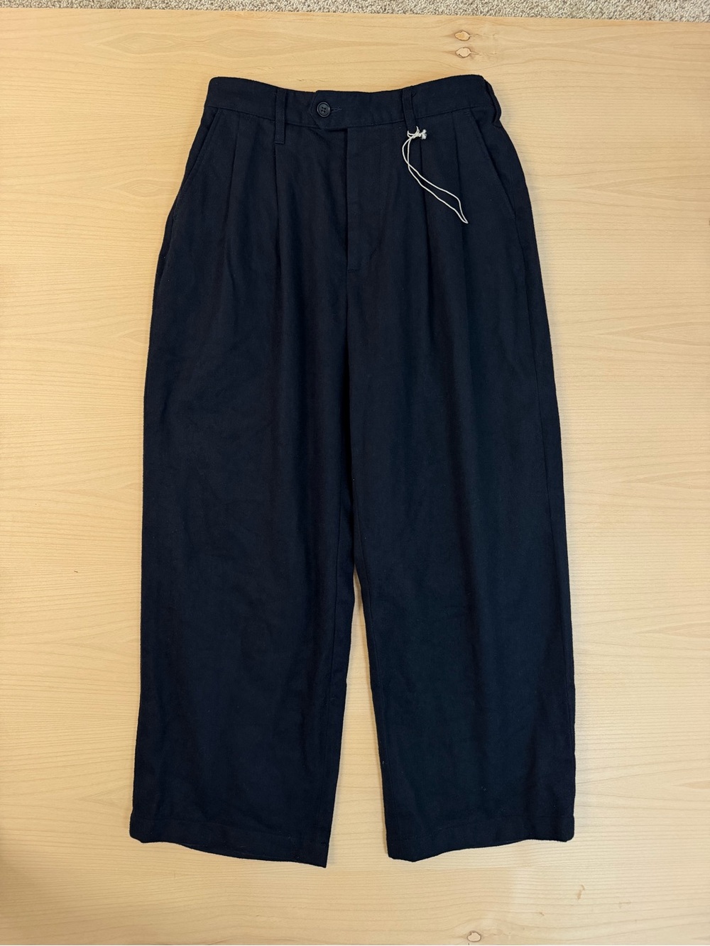 Engineered Garments Men's small navy Wool pants wide leg